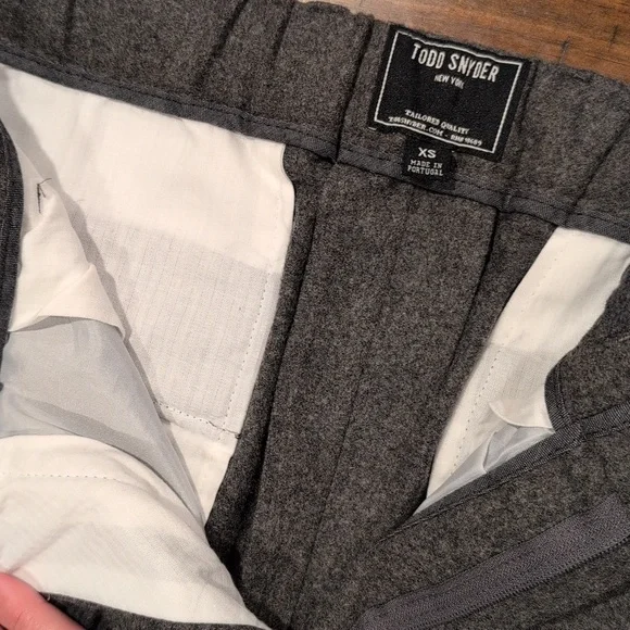 Todd Snyder Wool Madison Drawstring Trouser